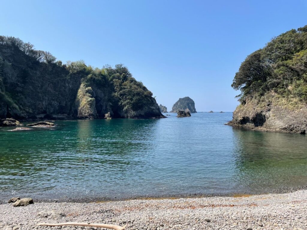 堂ヶ島 ニュー銀水近隣の海の画像