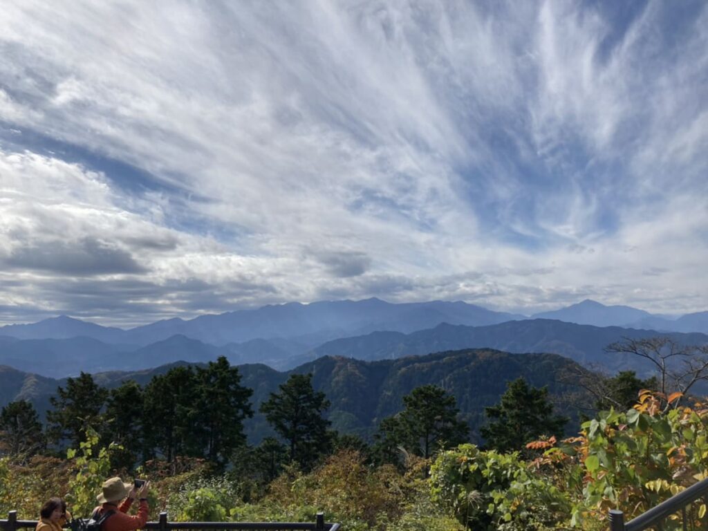 高尾山 山頂からの景色